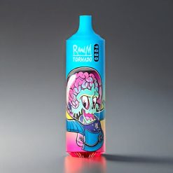 RandM Tornado 9000 Puffs Norge Engros – 18 mL E-væske, 850 mAh Oppladbar, Mesh Coil, RGB Display – Jordbær Vannmelon