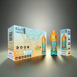RandM Tornado 9000 Puffs Norge Engros – 850 mAh Ladbar – 18 mL Væske – Mesh Coil