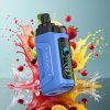 Razz Bar 45000 Puffs Norge Engros Engangs Vape Tigerblod med 1.0 Ohm Mesh Coil, Justerbar Luftstrøm og Type-C Oppladbar