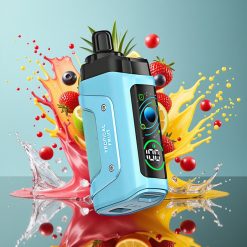 Razz Bar 45000 Puffs Norge Engros Engangs Vape Tropisk Frukt med 1.0 Ohm Mesh Coil, Justerbar Luftstrøm og 650 mAh Type-C Batteri
