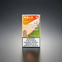 RELX Pod Pro 2 Norge engros – Fersken (600 puffs, 1.9ml, 3%/5% nikotin, 2/3 pod/pakke, 3 spenningsmodus)