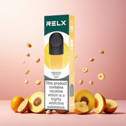 RELX Pod Pro Norge Engros – Ananasglede med 1,8% Nikotin & 1,9 ml Væske – Storsmak & Ultraglatt Opplevelse
