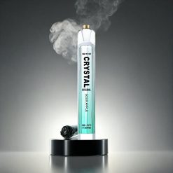 SKE Crystal BAR 600 Norge Engros – 600 Puffs, 500mAh Batteri, Sur Eple, Nikotin 0%/2%