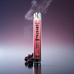 SKE Crystal BAR 600 Norge Engros med Blåbær, Kirsebær og Tranebær – 500mAh Batteri, 600 Puffs, 2.0ml E-væske, Mesh Coil