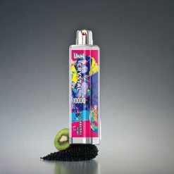 UWIN Crystal 10000 Puffs Norge engros med jordbær og kiwi, 18ml, Type-C lading, RGB-lyser