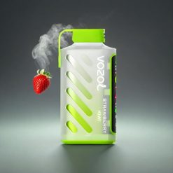 VOZOL Gear Power 20000 Puffs Norge engros – Jordbær Kiwi med S.i.L.C. Tech, Dual Mesh Coil og Full Screen Display