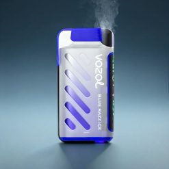 VOZOL Gear Power Norge engros 20000 Puffs Dual Mesh Coil Full Screen Display Blå Bringebær Is