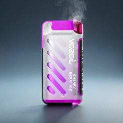 VOZOL Gear Power Norge Engros 20000 Puffs Dual Mesh Coil Full Screen Display Kirsebær & Bær Is 20mL 5%(50mg)