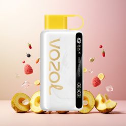 VOZOL STAR 9000/12000 Norge Engros Vape til engangsbruk Ananas Kokos Is – 650mAh Batteri, 30% Raskere Ladning, 9000/12000 Puffs, 0/20/50mg/ml Nikotin